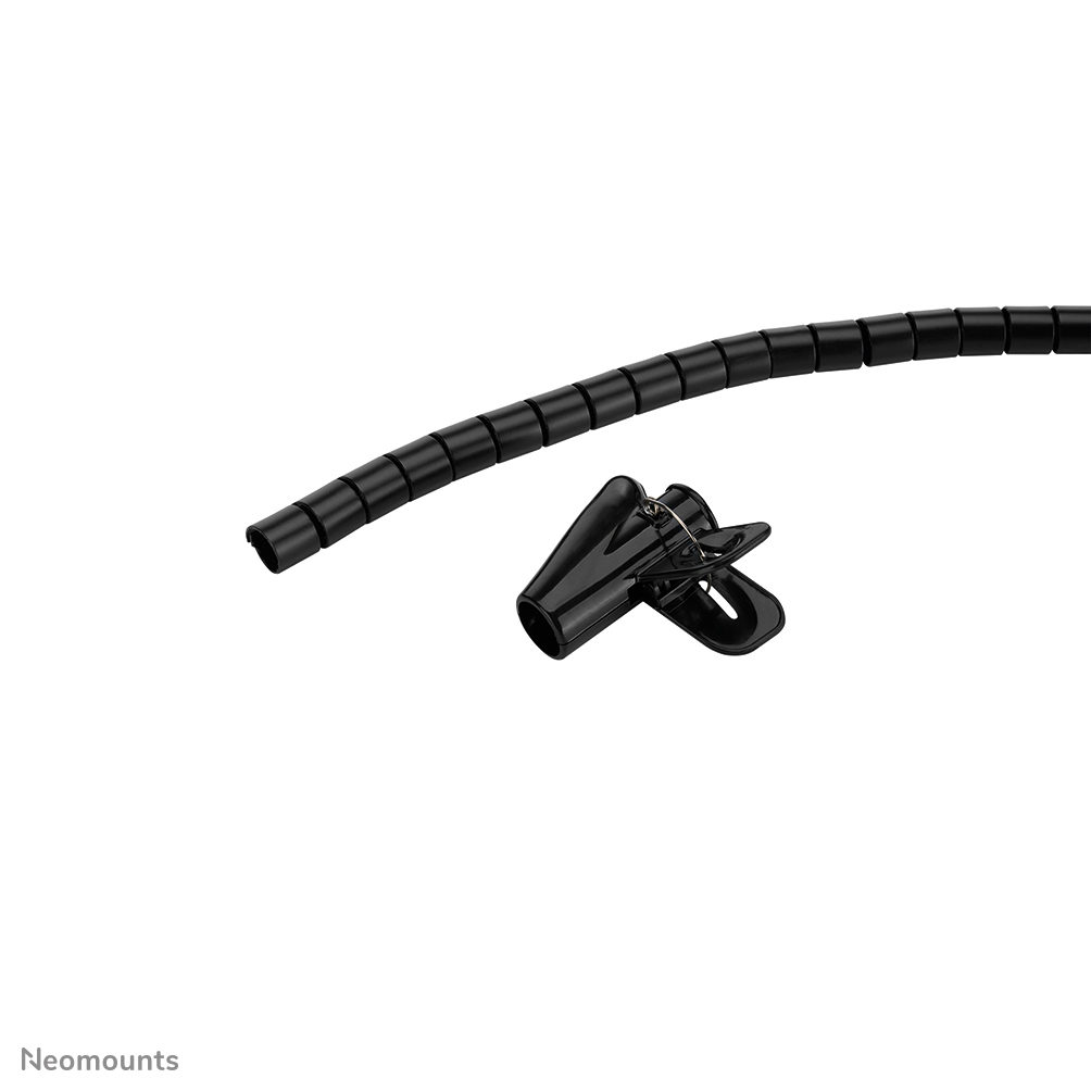 Neomounts ADS06-140BL Organizador para cables - para 1-3 cables - 15 mm - universal - negro