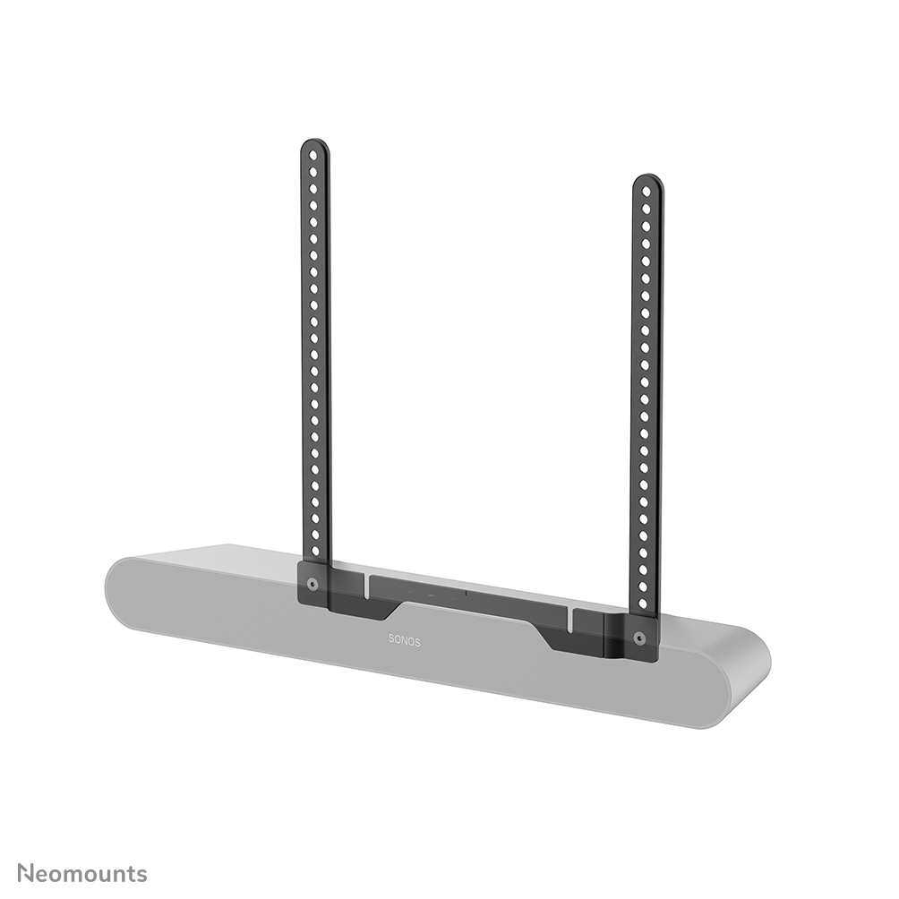 Neomounts AV35-726BL1 Soporte de TV Neomounts para Sonos Ray - Instalación sencilla - Diseño fijado a la TV - Negro
