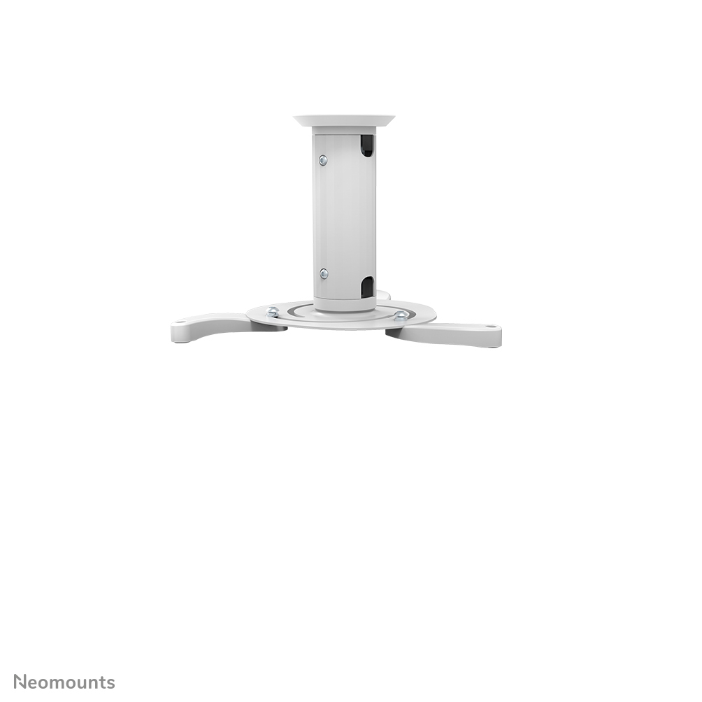 Neomounts BEAMER-C80WHITE Soporte de techo para proyector - máx 15 kg - alt. 13-20 cm - movimiento completo - blanco