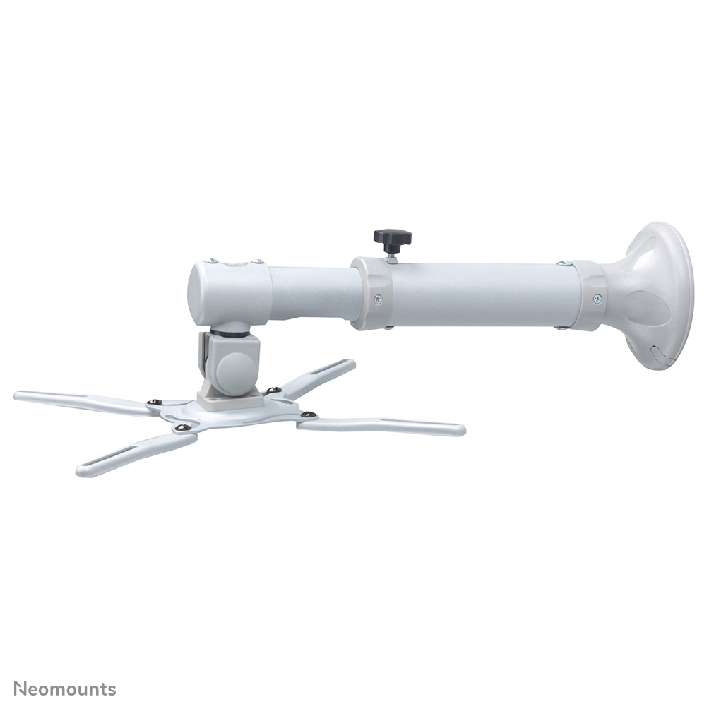 El BEAMER-W050SILVER es un soporte de pared universal para beamers y proyectores.
