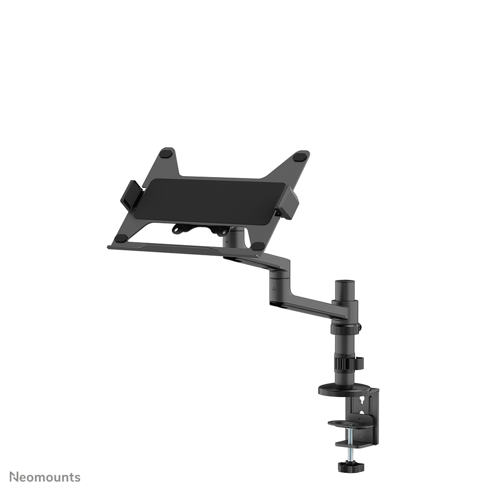 Neomounts NEXT Lite DS20-425BL1 Soporte de brazo para portátil - 11.6-17.3" - 0-5 kg - modelo T-Rex para ahorro de espacio - embalaje 100% libre de plástico - universal - negro