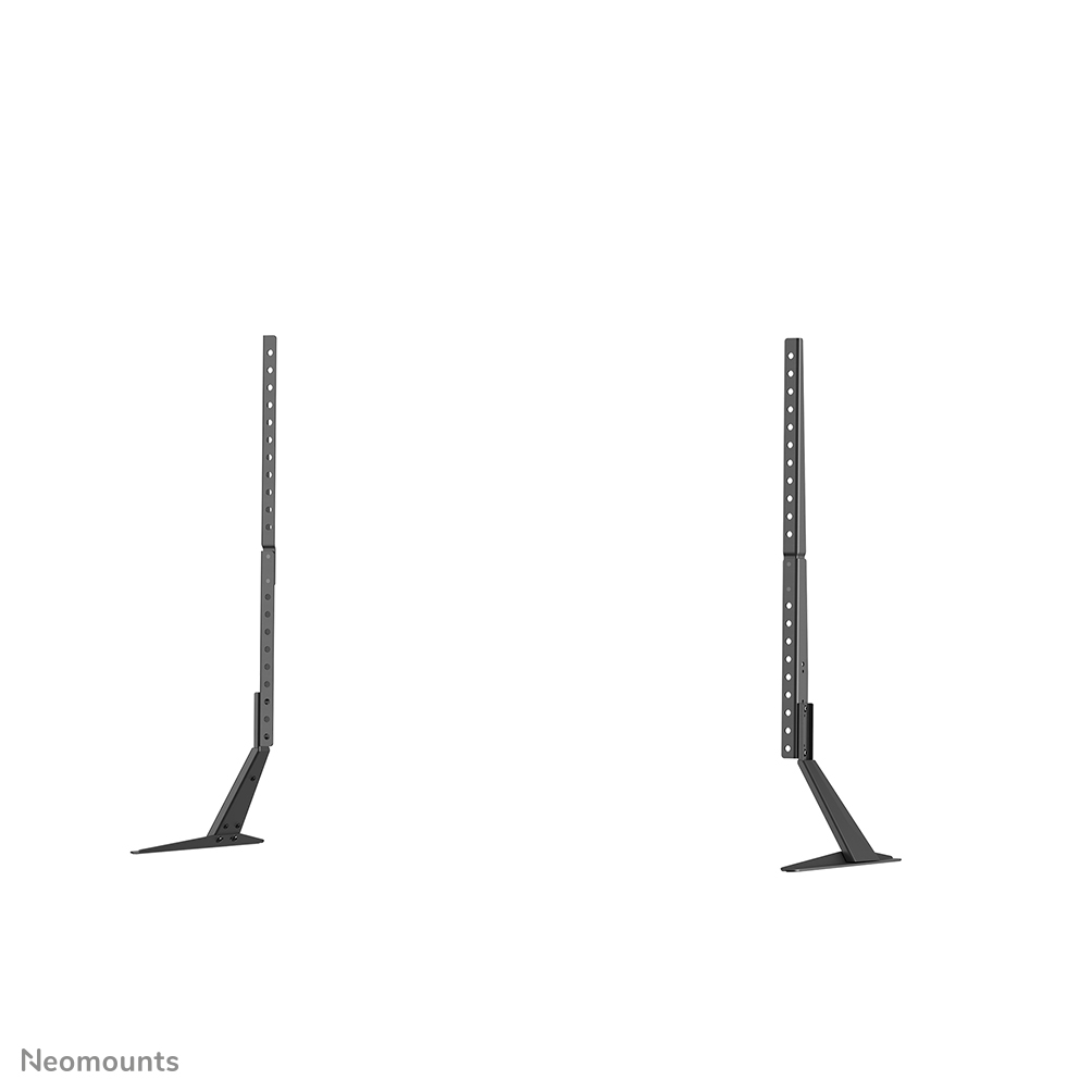 Neomounts DS45-430BL19 Soporte da mesa para TV 1 pantalla - 23-75" - 0-40 kg - VESA 200x200-800x400 - ajustable en altura 6,2 cm - zwart