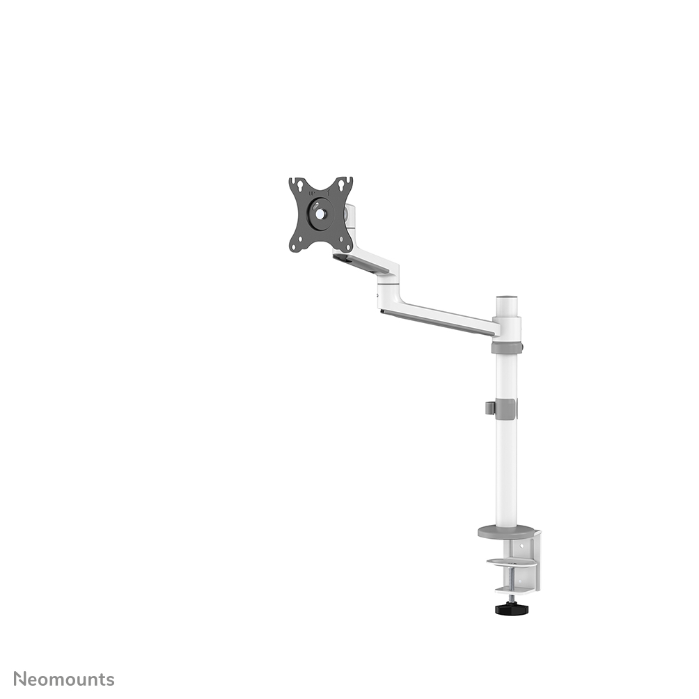 Neomounts NEXT Lite DS60-425WH1 Brazo de monitor 1 pantalla - 17-27" - 0-8 kg - modelo T-Rex para ahorro de espacio - embalaje 100% libre de plástico - blanco