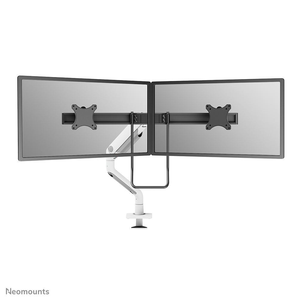 Neomounts DS75S-950WH2 soporte de escritorio de movimiento completo para pantallas de 17-27" - Blanco