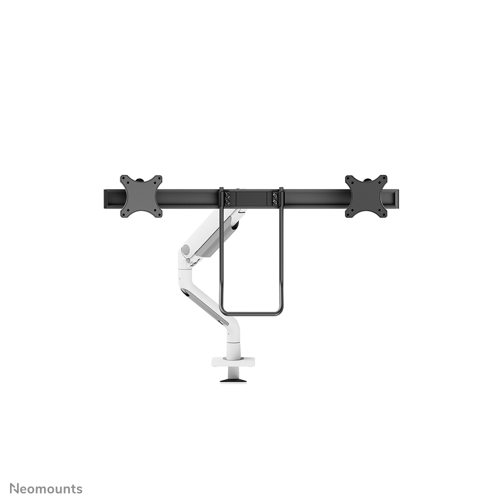 Neomounts DS75S-950WH2 soporte de escritorio de movimiento completo para pantallas de 17-27" - Blanco