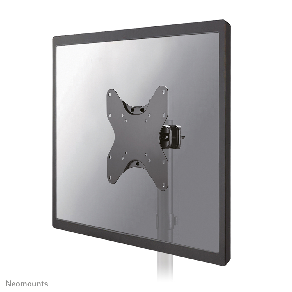 Neomounts FL40-430BL12 Soporte de tubo para TV - 23-42" - máx 25 kg - VESA 75x75-200x200 - adecuado para Ø 28-50 mm - ajuste del nivel - negro