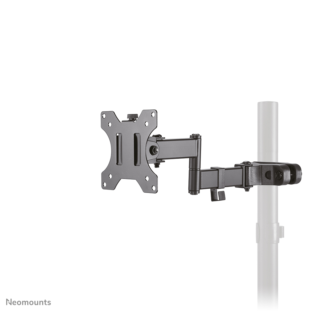Neomounts FL40-450BL11 Soporte de tubo para TV - 17-32" - máx 8 kg - VESA 75x75-100x100 - adecuado para Ø 28-60 mm - movimiento completo - negro