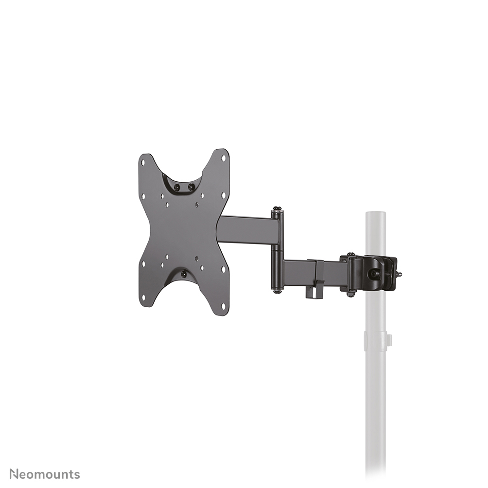 Neomounts FL40-450BL12 Soporte de tubo para TV - 23-42" - máx 25 kg - VESA 75x75-200x200 - adecuado para Ø 28-50 mm - ajuste del nivel - movimiento completo - negro
