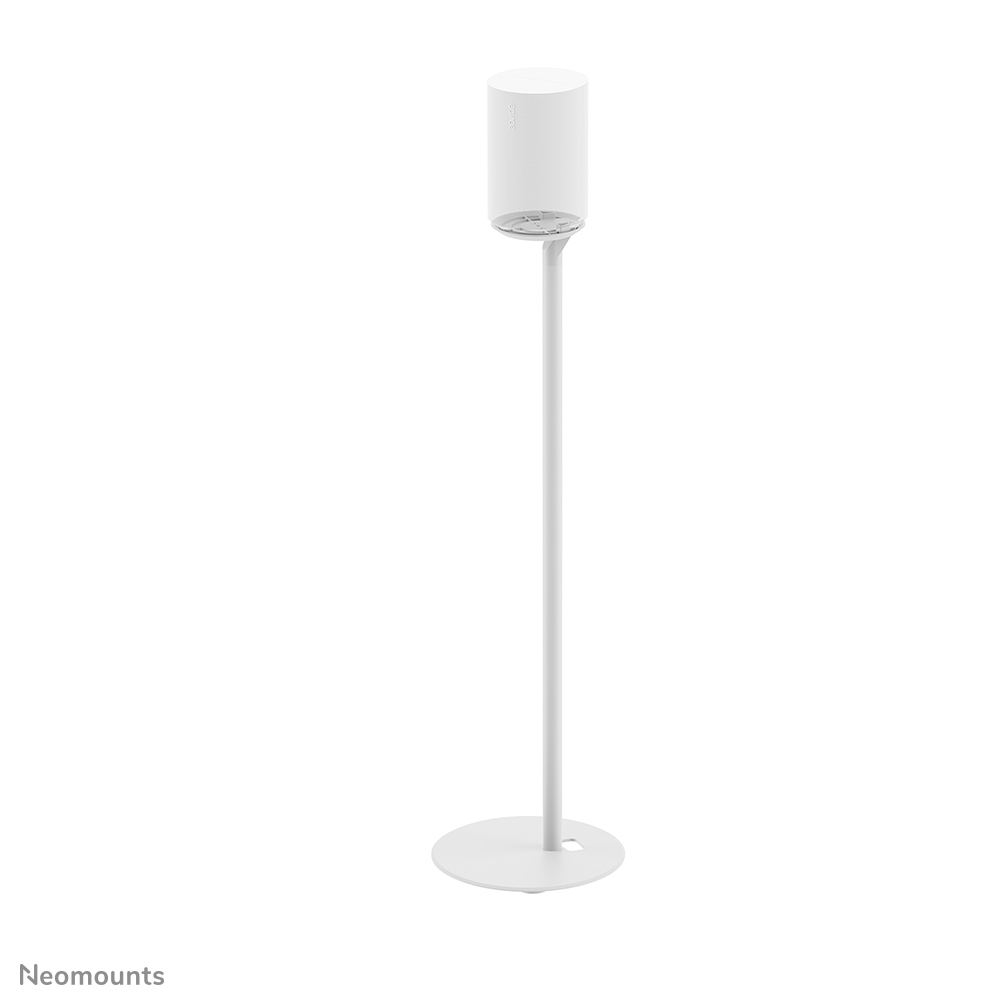 Neomounts FL45-721WH1 Soporte de suelo para Sonos Era 100 - Altura 85 cm - Base de suelo 25 cm - Gestión de cables - Blanco