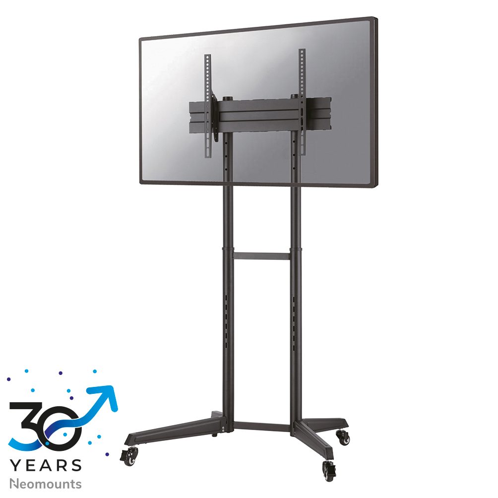 Neomounts FL50-540BL1 Carro para TV - 37-70" - máx 50 kg - manual alt. 128,5-145 cm - VESA 100x100-600x400 - negro