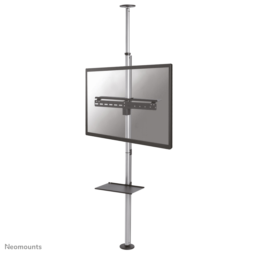 Neomounts FPMA-CF200SILVER Soporte de suelo a techo para monitor 1 pantalla - 37-70" - máx 30 kg - VESA 200x200-600x400 - alt. 210-270 cm - plata