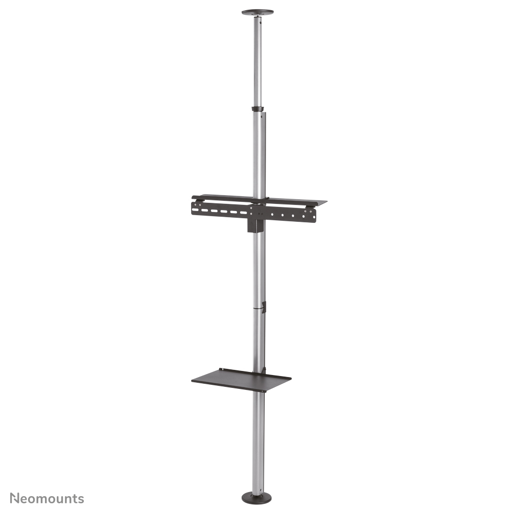 Neomounts FPMA-CF200SILVER Soporte de suelo a techo para monitor 1 pantalla - 37-70" - máx 30 kg - VESA 200x200-600x400 - alt. 210-270 cm - plata