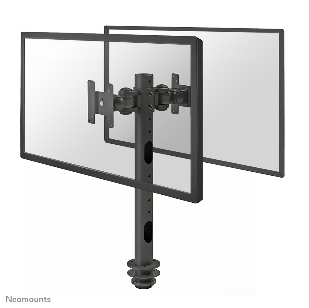Neomounts FPMA-D050DBLACK Brazo de monitor 2 pantallas - 10-30" - 0-10 kg/pantalla - negro