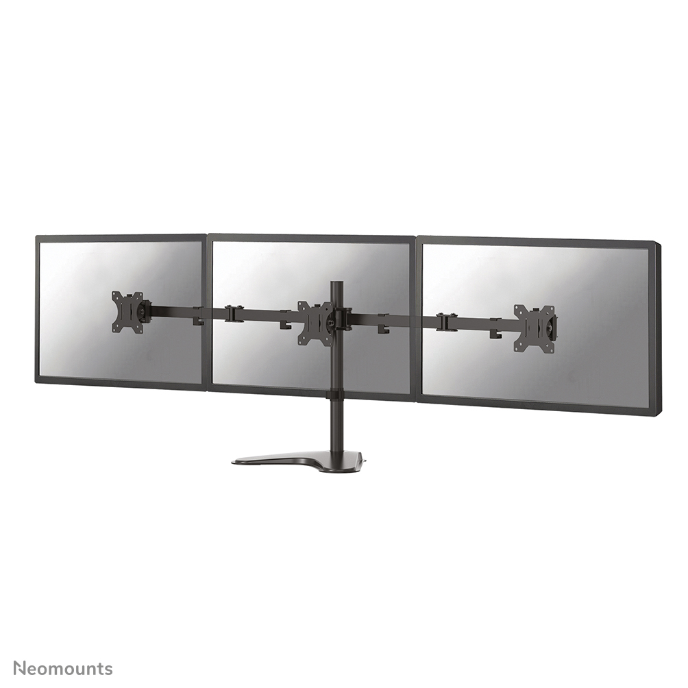 Neomounts FPMA-D550DD3BLACK Soporte para monitor 3 pantallas - 13-27" - 0-6 kg/pantalla - negro
