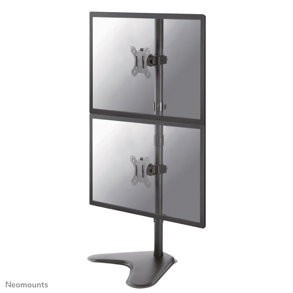 Neomounts FPMA-D550DDVBLACK Soporte para monitor 2 pantallas - 10-32" - 0-6 kg/pantalla - instalación vertical - negro