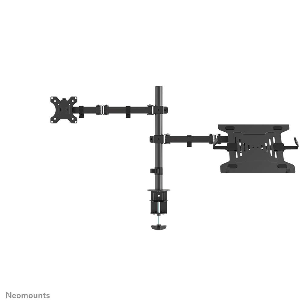 Neomounts FPMA-D550NOTEBOOK Brazo de monitor 1 pantalla - con Soporte para portátil 10-32" - 0-8 kg - negro