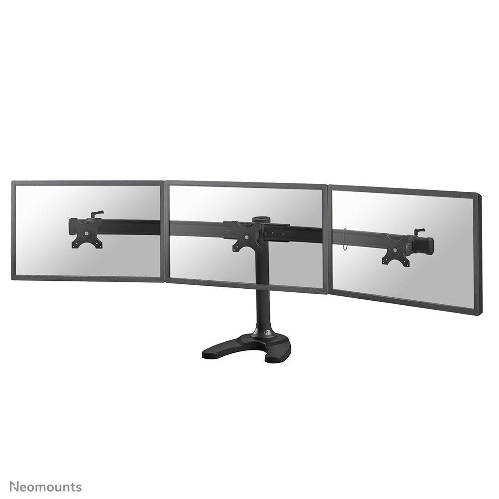 Neomounts FPMA-D700DD3 Soporte para monitor 3 pantallas - 10-27" - 0-8 kg/pantalla - negro