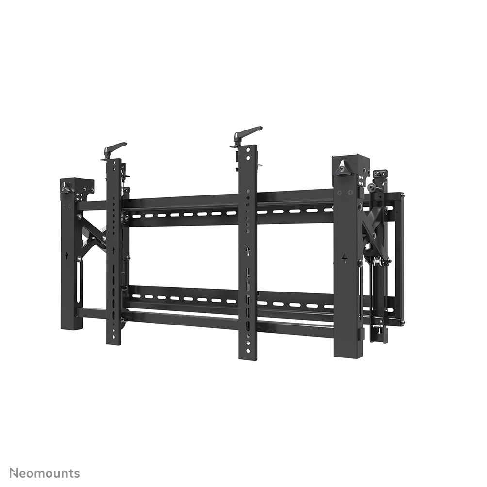 Neomounts LED-VW2000BLACK Soporte de pared para videowall - 32-75" - máx 70 kg - VESA 200x200-600x400 - prof. 14,3-30,6 cm - Presionar para Pop-out - micro ajuste - bloqueable (excl. cerradura) - negro