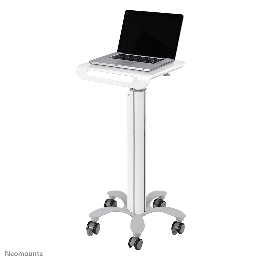Neomounts MED-M050 Estación médica de trabajo móvil - 10-18" - máx 8 kg - resorte de gas - blanco