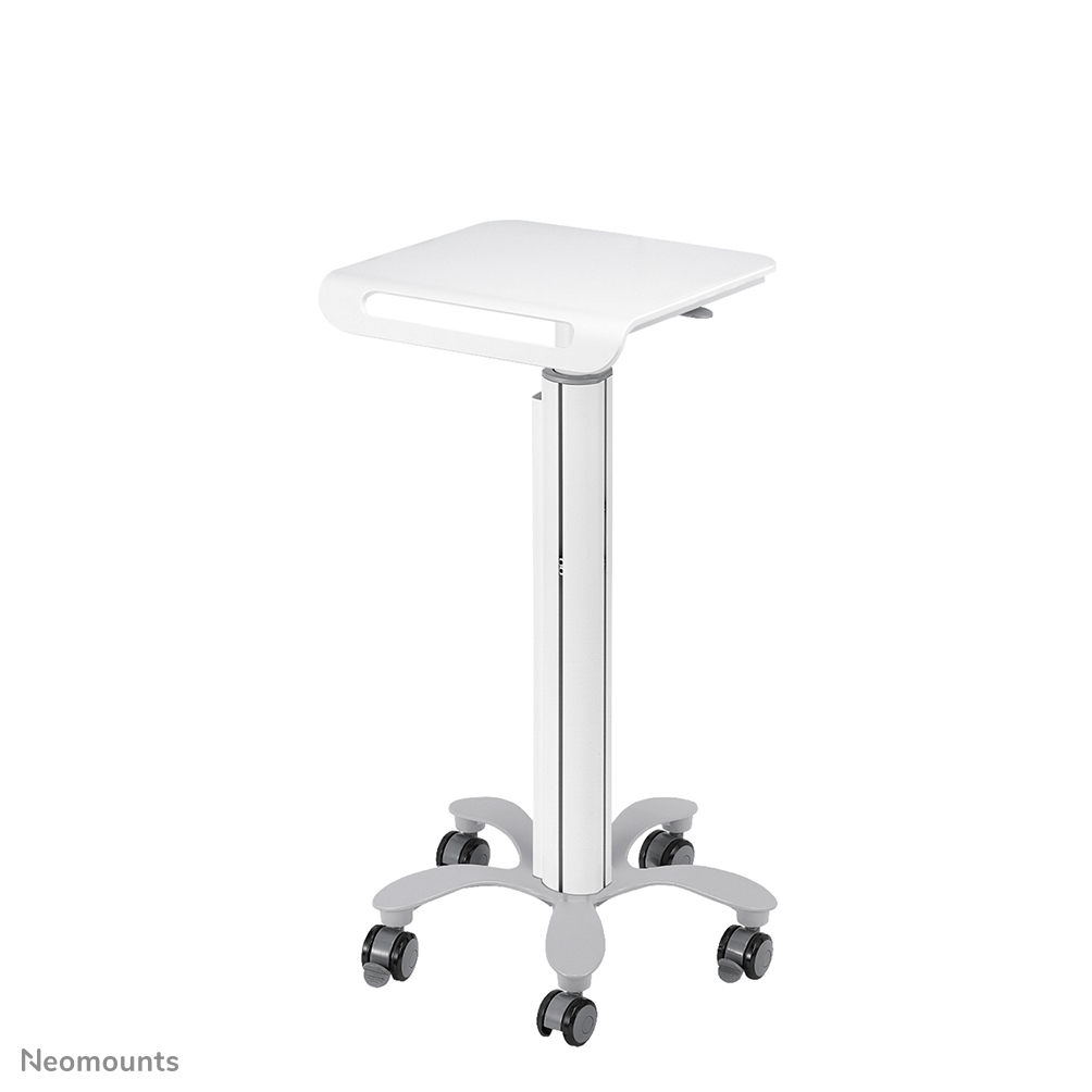 Neomounts MED-M050 Estación médica de trabajo móvil - 10-18" - máx 8 kg - resorte de gas - blanco