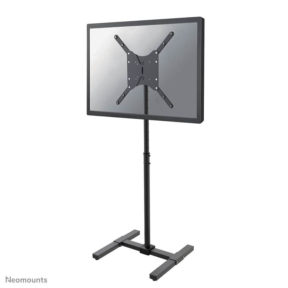 Neomounts NS-FS100BLACK Soporte de suelo - 10-55" - máx 20 kg - alt. 75-124 cm - VESA 75x75-400x400 - negro