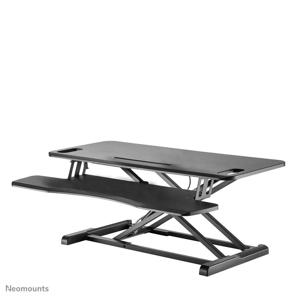 Neomounts NS-WS300BLACK Puesto de trabajo de pie/sentado - resorte de gas - máx 15 kg - negro