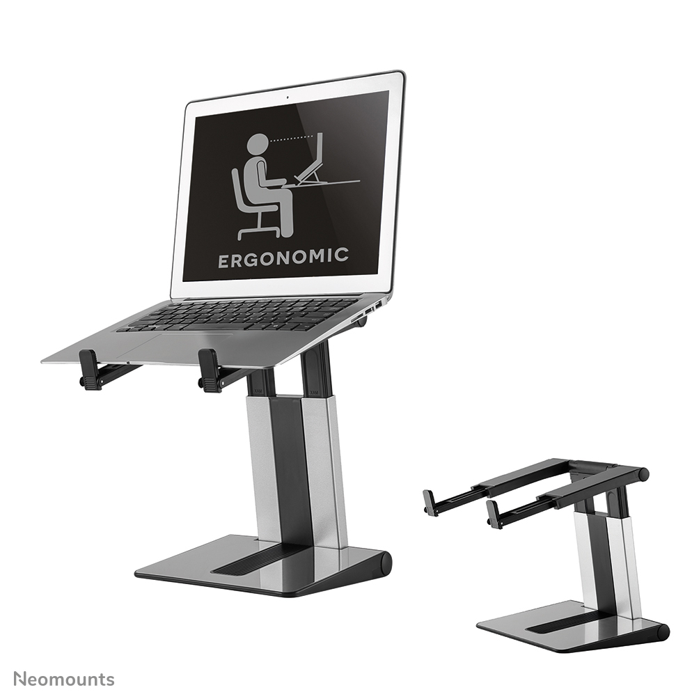 Soporte para portátil plegable Neomounts by Newstar - Plata/ negro