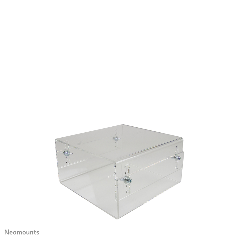 Neomounts NSMONITOR40 Soporte elevador para monitor/portátil - máx 25 kg - alt.x anch.x prof. 7-13x32x26 cm - universal - transparente