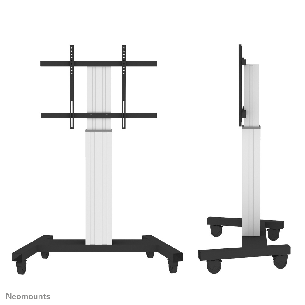 Neomounts PLASMA-M2250SILVER Carro para TV - 42-100" - máx 130 kg - motorizado alt. 120-170 cm - VESA 200x200-800x600 - bloqueable (excl. cerradura) - plata