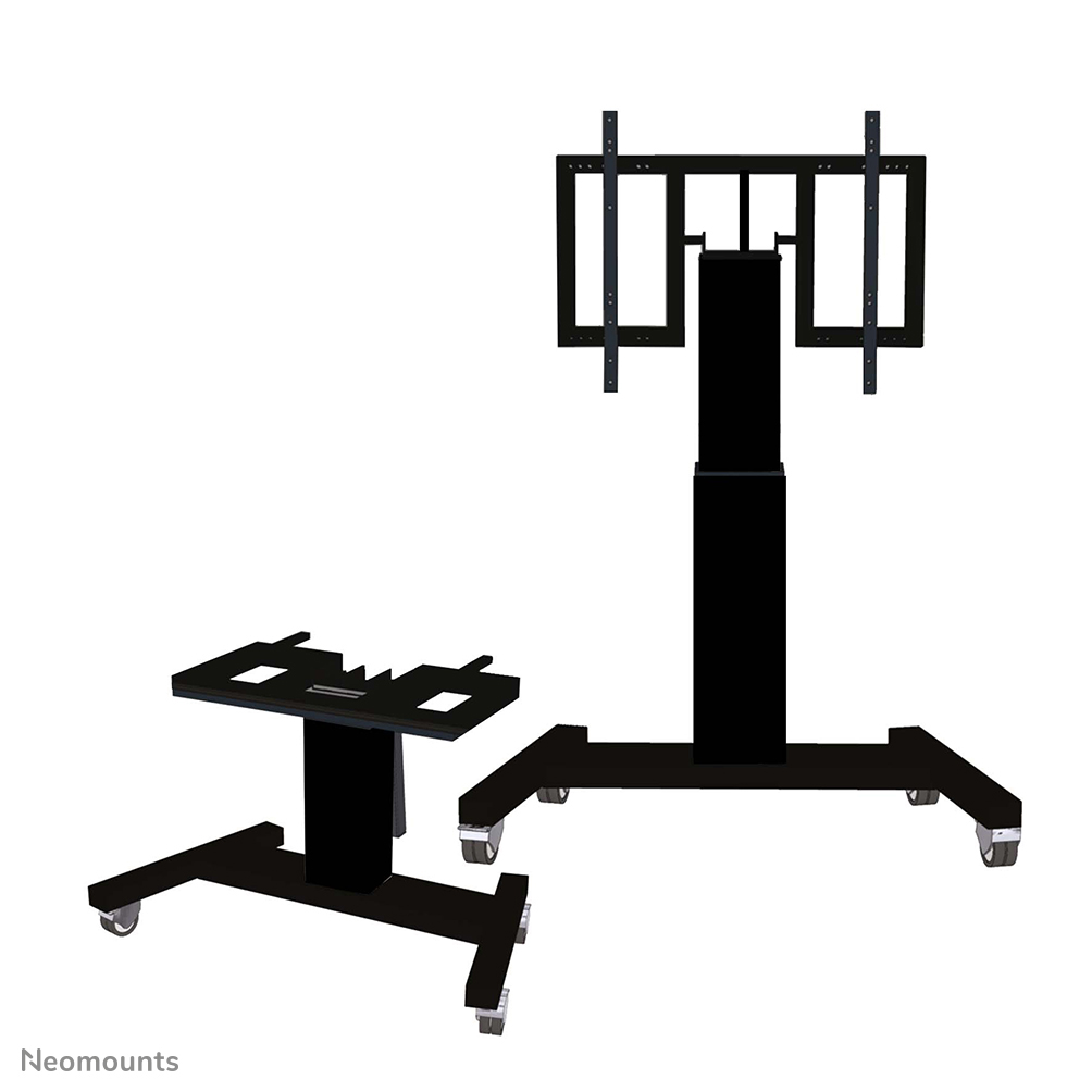 Neomounts PLASMA-M2500TBLACK Carro para TV - 42-100" - máx 150 kg - motorizado alt. 91-141 cm - VESA 400x200-800x600 - función de inclinación de la mesa - negro