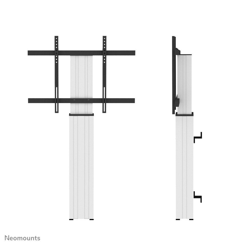 El PLASMA-W2250SILVER es un soporte de pared motorizado para pantallas de hasta 100".

