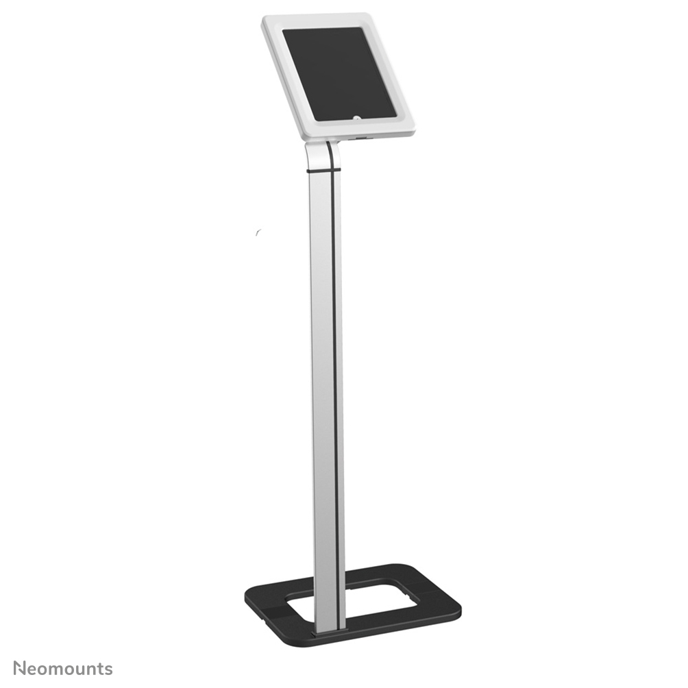 El Neomounts by Newstar TABLET-S100SILVER es un soporte de suelo para tableta Neomounts by Newstar antirrobo para la mayoría de las tabletas de 9.7"-10.1"