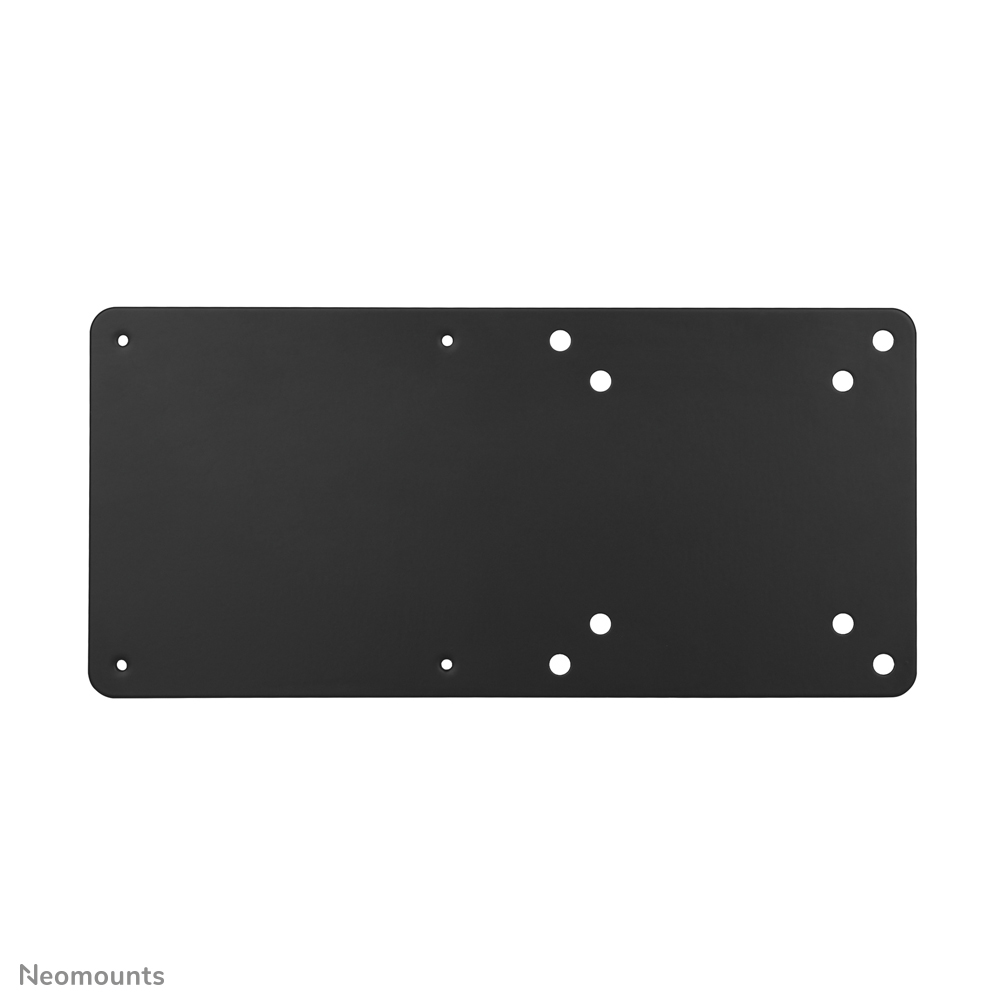 Neomounts THINCLIENT-01 Soporte delgado para mini PC/NUC - máx 3 kg - VESA 75x75-100x100 - alt.x anch. 12x26 cm - universal - negro