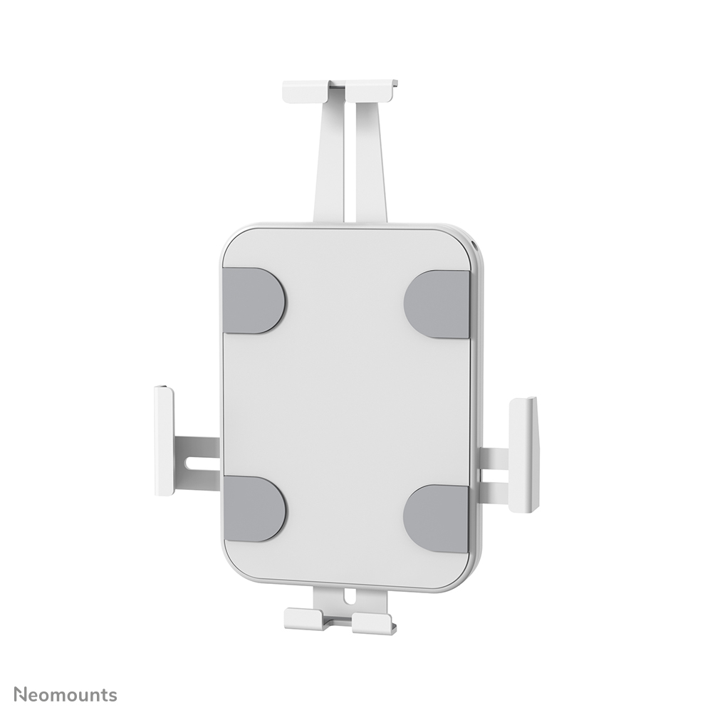 Neomounts WL15-625WH1 Soporte de pared para tableta - 7.9-11" - 360° giratorio - bloqueable (incl. tornillo de seguridad, excl. cerradura) - VESA 100x100 - universal - blanco