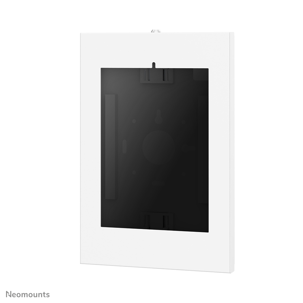 Neomounts WL15-650WH1 Soporte de pared para tableta - bloqueable (incl. cerradura) - VESA 75x75 - adecuado para varias 9.7-11" tablets - blanco