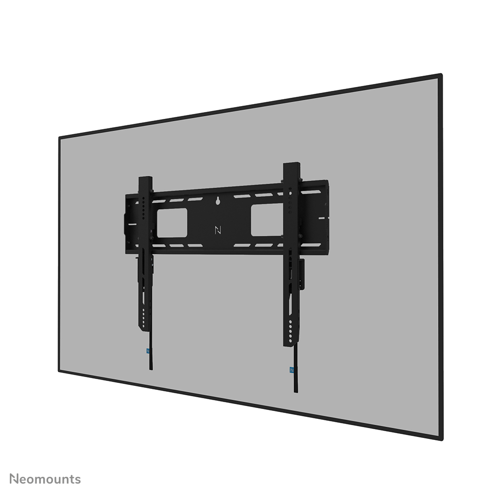 Neomounts LEVEL-750 WL30-750BL16 Soporte de pared robusto fijo - 42-86" pantalla - máx 125 kg - VESA 100x100-600x400 - prof. 4,2 cm - ajuste del nivel - bloqueable (excl. cerradura) - certificado TÜV - Modelo de Instalación Rápida con posición de servicio - negro