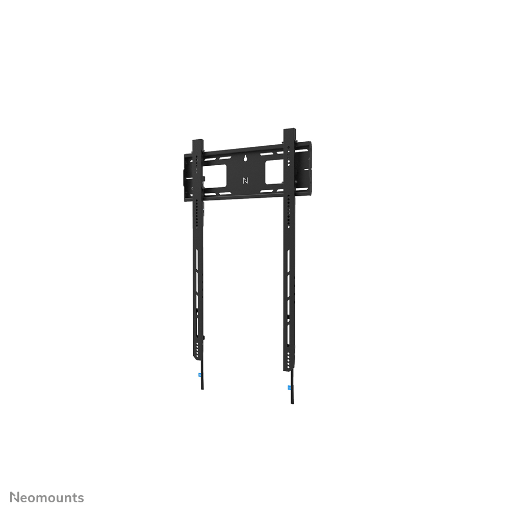 Neomounts LEVEL-750 WL30-750BL18P Soporte de pared robusto fijo - 50-98" pantalla - máx 100 kg - VESA 100x100-500x800 - prof. 4,2 cm - ajuste del nivel - bloqueable (excl. cerradura) - certificado TÜV - Modelo de Instalación Rápida con posición de servicio - vertical - negro