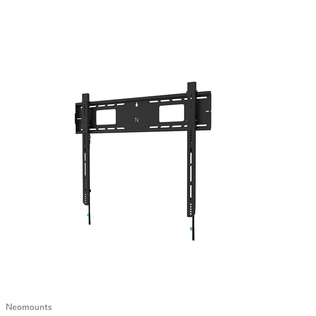 Neomounts LEVEL-750 WL30-750BL18 Soporte de pared robusto fijo - 43-98" pantalla - máx 125 kg - VESA 100x100-800x600 - prof. 4,2 cm - ajuste del nivel - bloqueable (excl. cerradura) - certificado TÜV - Modelo de Instalación Rápida con posición de servicio - negro