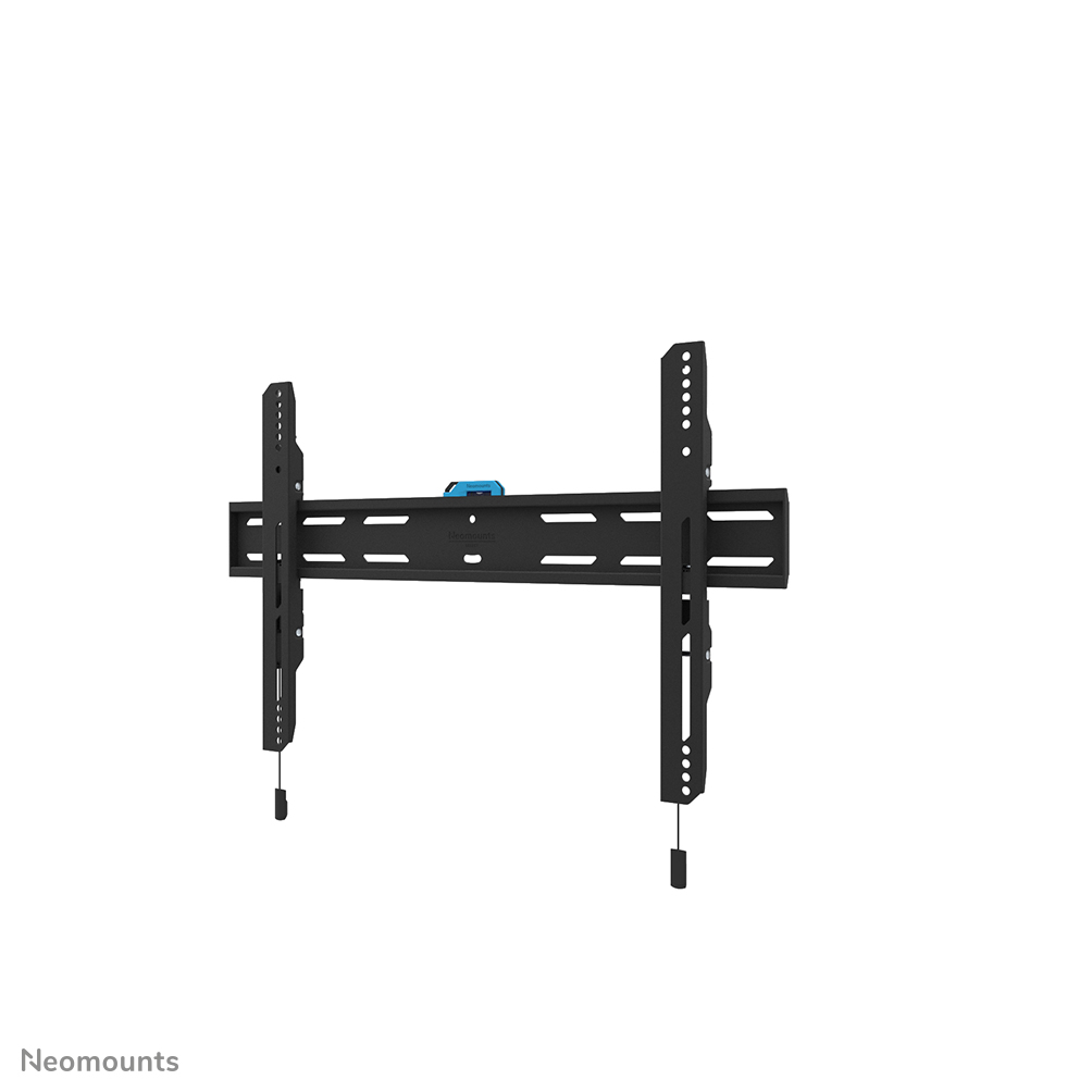 Neomounts LEVEL-850 WL30S-850BL16 Soporte de pared fijo para TV - 42-86" - máx 70 kg - VESA 100x100-600x400 - prof. 3,3 cm - ajuste del nivel - bloqueable (incl. tornillo de seguridad, excl. cerradura) - Modelo de Instalación Rápida incl. plantilla de fijación - negro