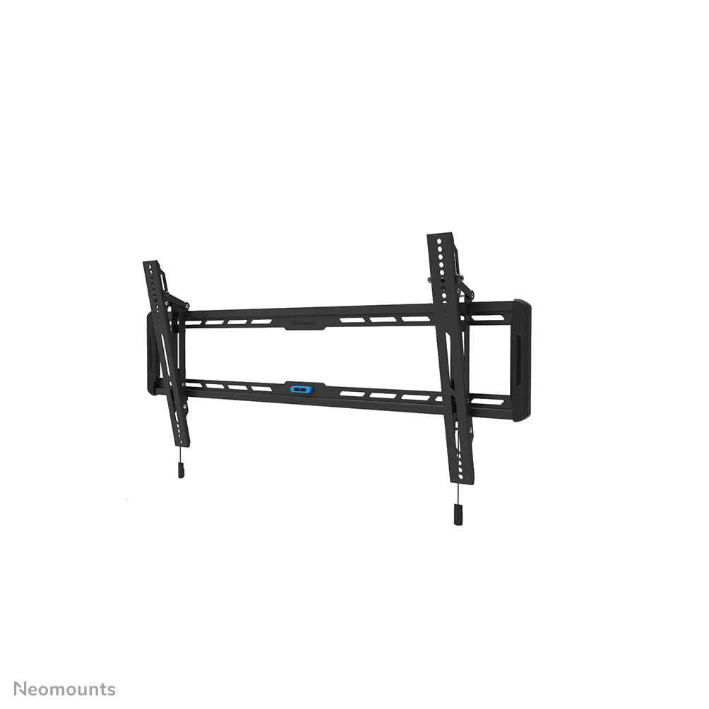 Neomounts LEVEL-550 WL35-550BL18 Soporte de pared inclinable para TV - 43-86" - máx 60 kg - VESA 100x100-800x400 - prof. 3,3 cm - Modelo de Fácil Montaje - negro