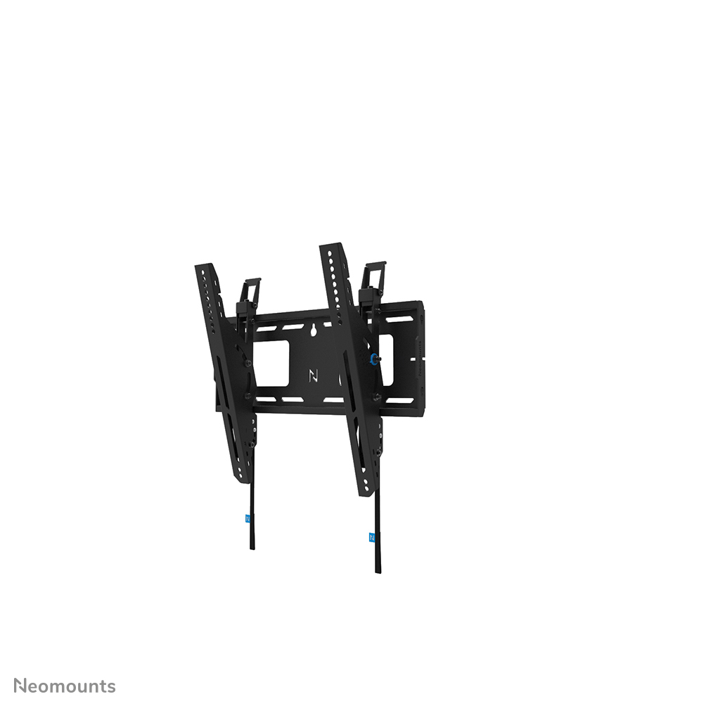 Neomounts LEVEL-750 WL35-750BL14 Soporte de pared robusto inclinable - 42-75" pantalla - máx 100 kg - VESA 100x100-400x400 - prof. 9,3 cm - ajuste del nivel - bloqueable (excl. cerradura) - certificado TÜV - Modelo de Instalación Rápida - Tilt Guard - negro