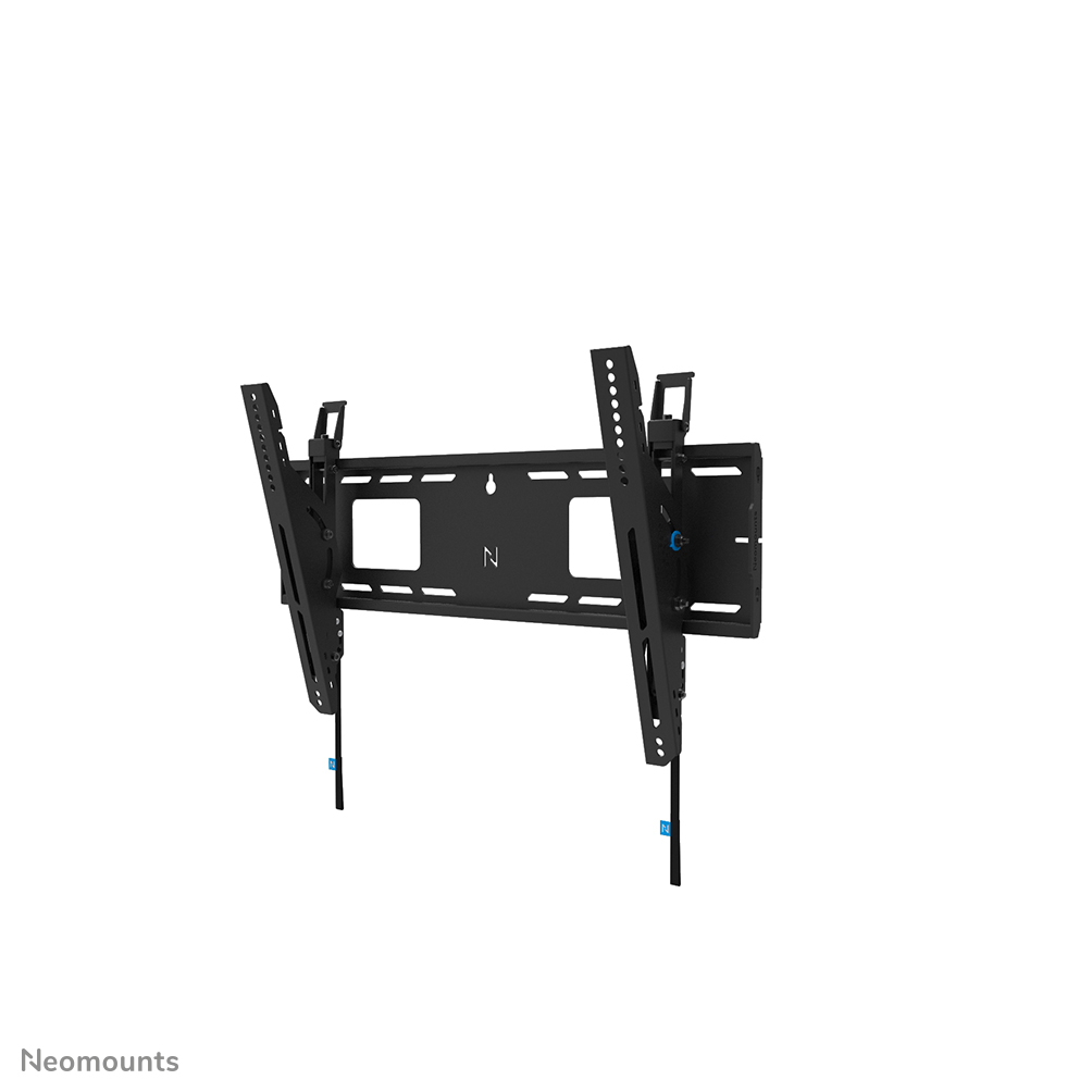 Neomounts LEVEL-750 WL35-750BL16 Soporte de pared robusto inclinable - 42-86" pantalla - máx 125 kg - VESA 100x100-600x400 - prof. 9,3 cm - ajuste del nivel - bloqueable (excl. cerradura) - certificado TÜV - Modelo de Instalación Rápida - Tilt Guard - negro