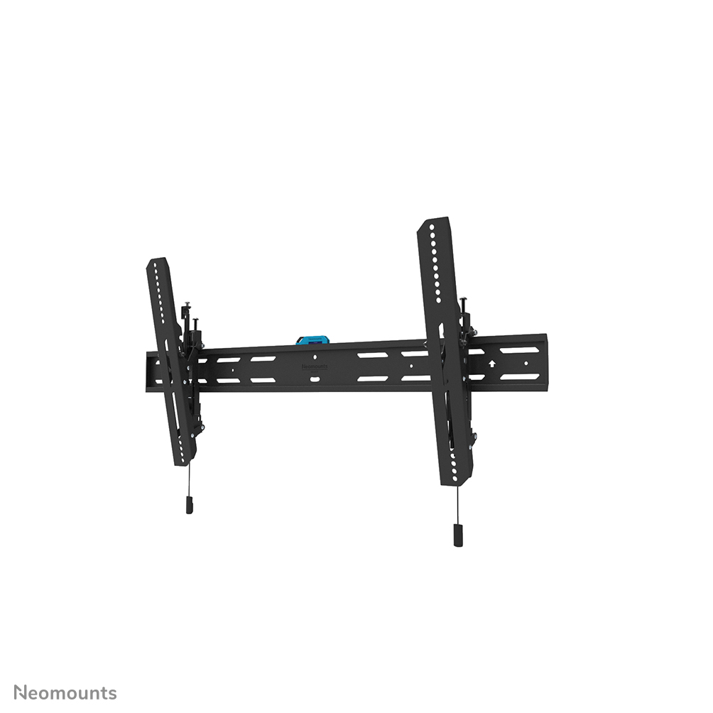 Neomounts LEVEL-850 WL35S-850BL18 Soporte de pared inclinable para TV - 43-86" - máx 60 kg - VESA 100x100-800x400 - prof. 3,5 cm - ajuste del nivel - bloqueable (incl. tornillo de seguridad, excl. cerradura) - Modelo de Instalación Rápida incl. plantilla de fijación - negro