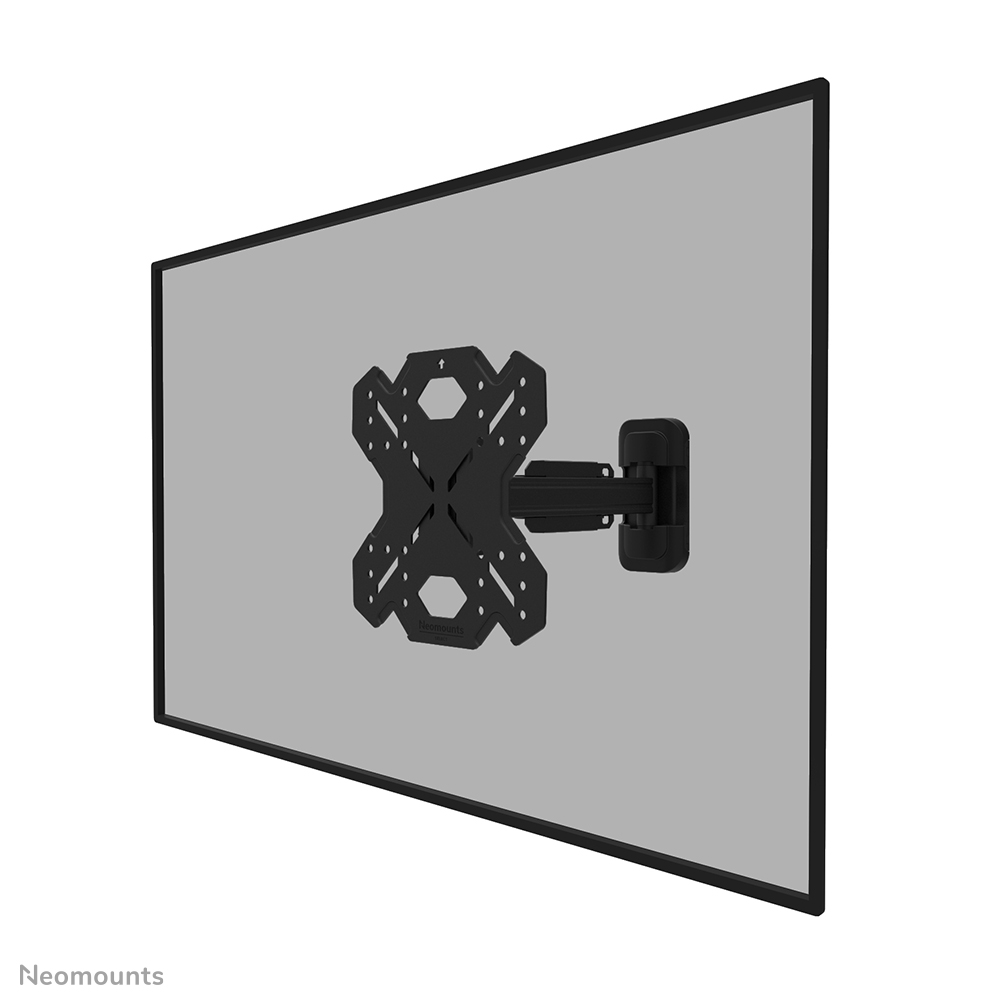 Neomounts LEVEL-850 WL40S-840BL12 Soporte de pared con movimiento completo para TV - 32-55" - máx 40 kg - VESA 100x100-200x200 - prof. 4,9-45,5 cm - ajuste del nivel - Modelo de Instalación Rápida incl. plantilla de fijación - negro