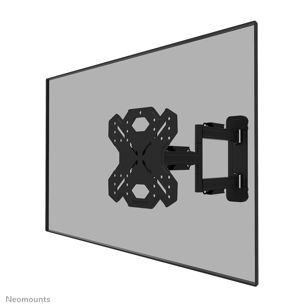Neomounts LEVEL-850 WL40S-850BL12 Soporte de pared con movimiento completo para TV - 32-55" - máx 40 kg - VESA 100x100-200x200 - prof. 4,7-55,5 cm - ajuste del nivel - Modelo de Instalación Rápida incl. plantilla de fijación - negro