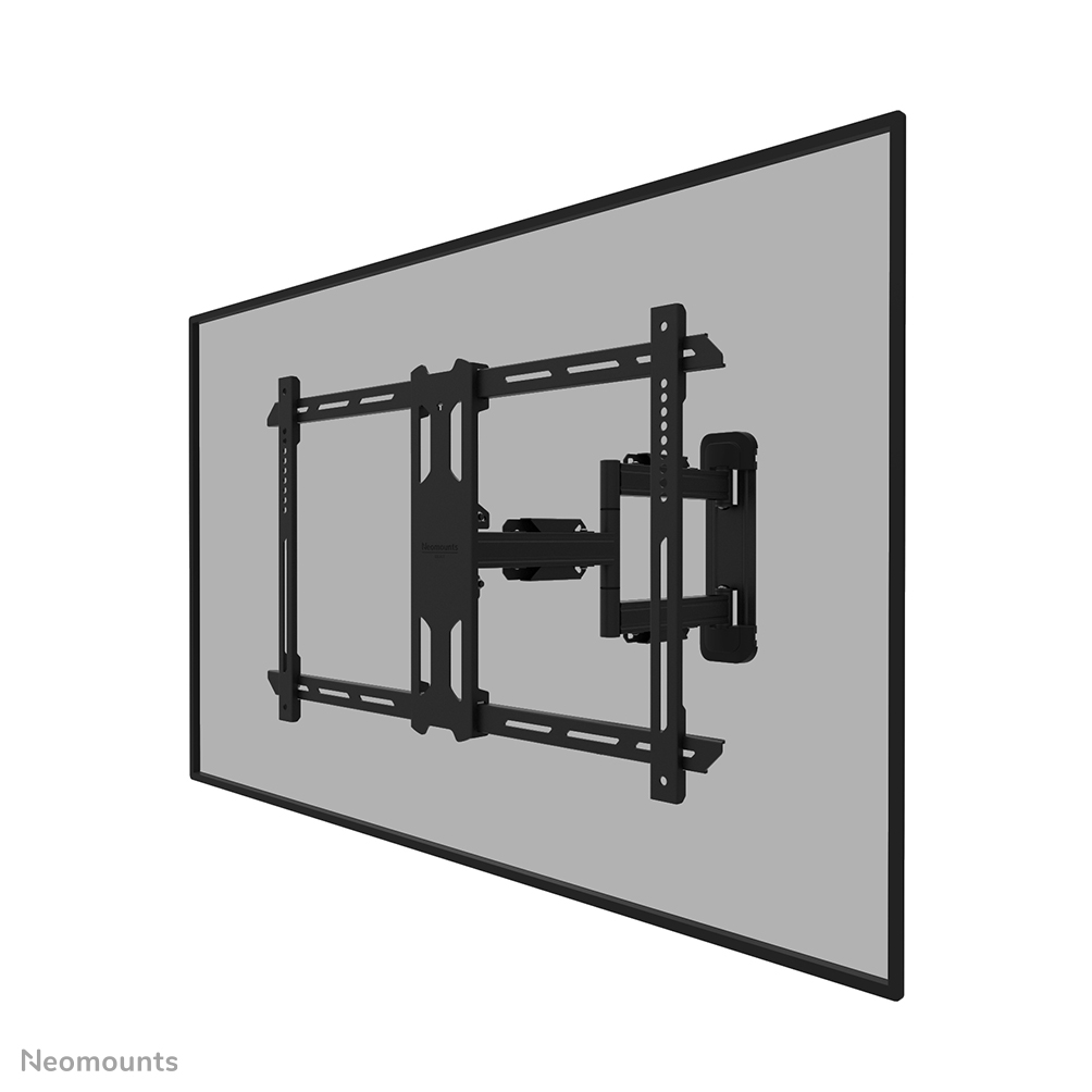 Neomounts LEVEL-850 WL40S-850BL16 Soporte de pared con movimiento completo para TV - 40-70" - máx 45 kg - VESA 200x100-600x400 - prof. 4,7-55,5 cm - ajuste del nivel - Modelo de Instalación Rápida incl. plantilla de fijación - negro